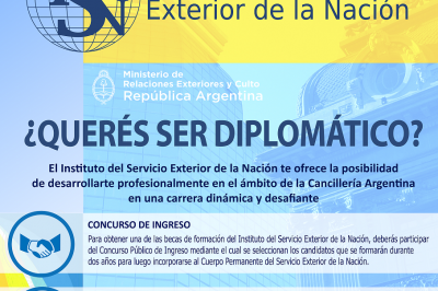 ¿Querés ser Diplomático?